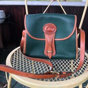 Dooney and Bourke All Weather Leather Green Crossbody